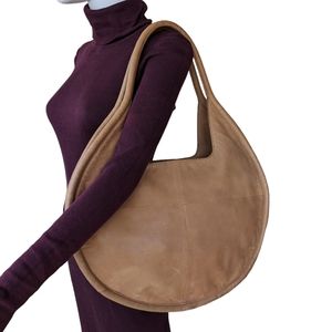 Anthropologie Julien Leather Tote Bag Cedar